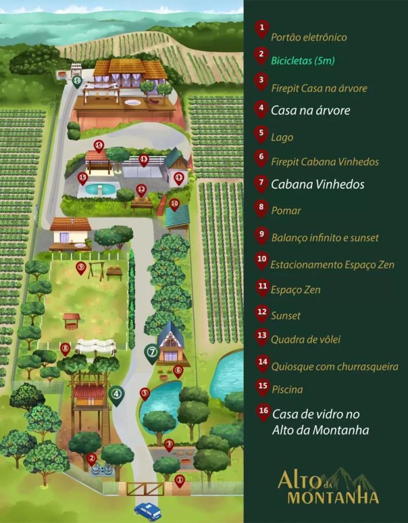 Casa Na Arvore Com Hidro, Piscina, Trilha, Cavalo Бенту-Гонсалвис Экстерьер фото