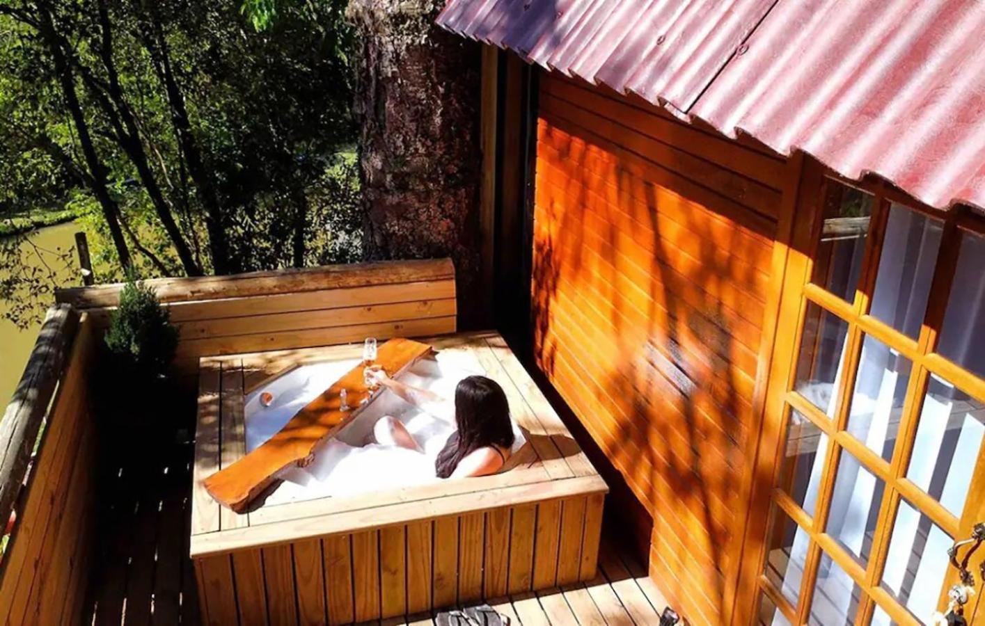 Casa Na Arvore Com Hidro, Piscina, Trilha, Cavalo Бенту-Гонсалвис Экстерьер фото